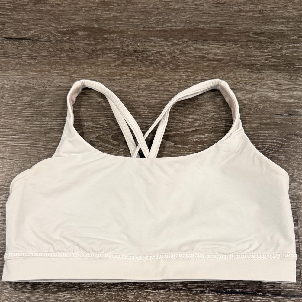 Lululemon Women's White Sports Bra